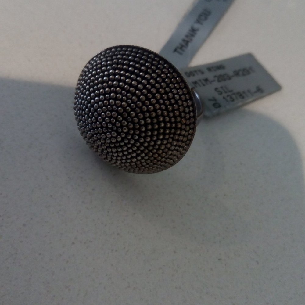 NEW ARITZIA silver DOME ring